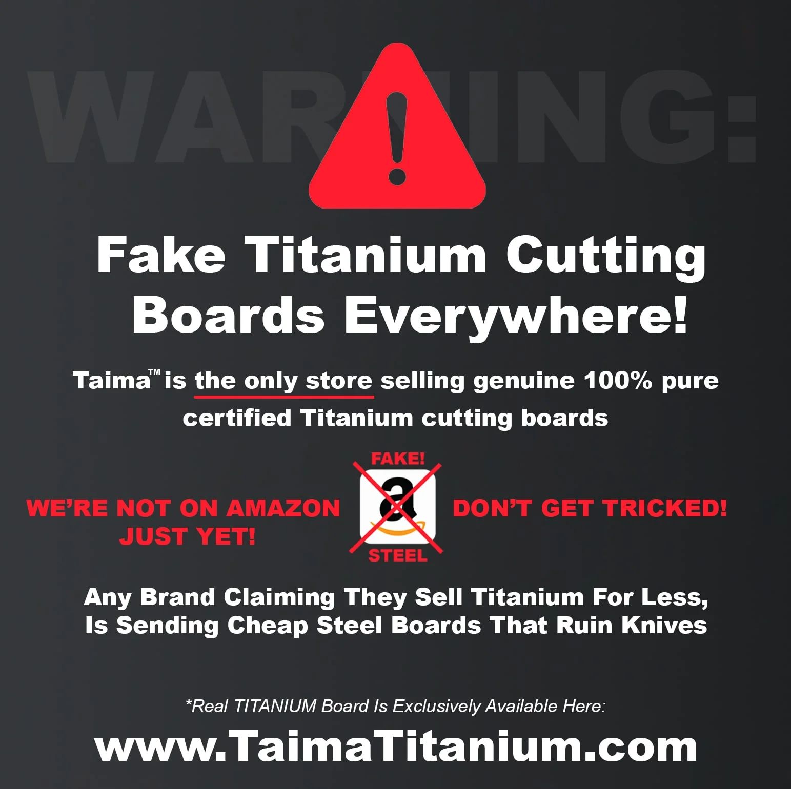Certified Taima® Pure Titanium Cutting Board - Image 9