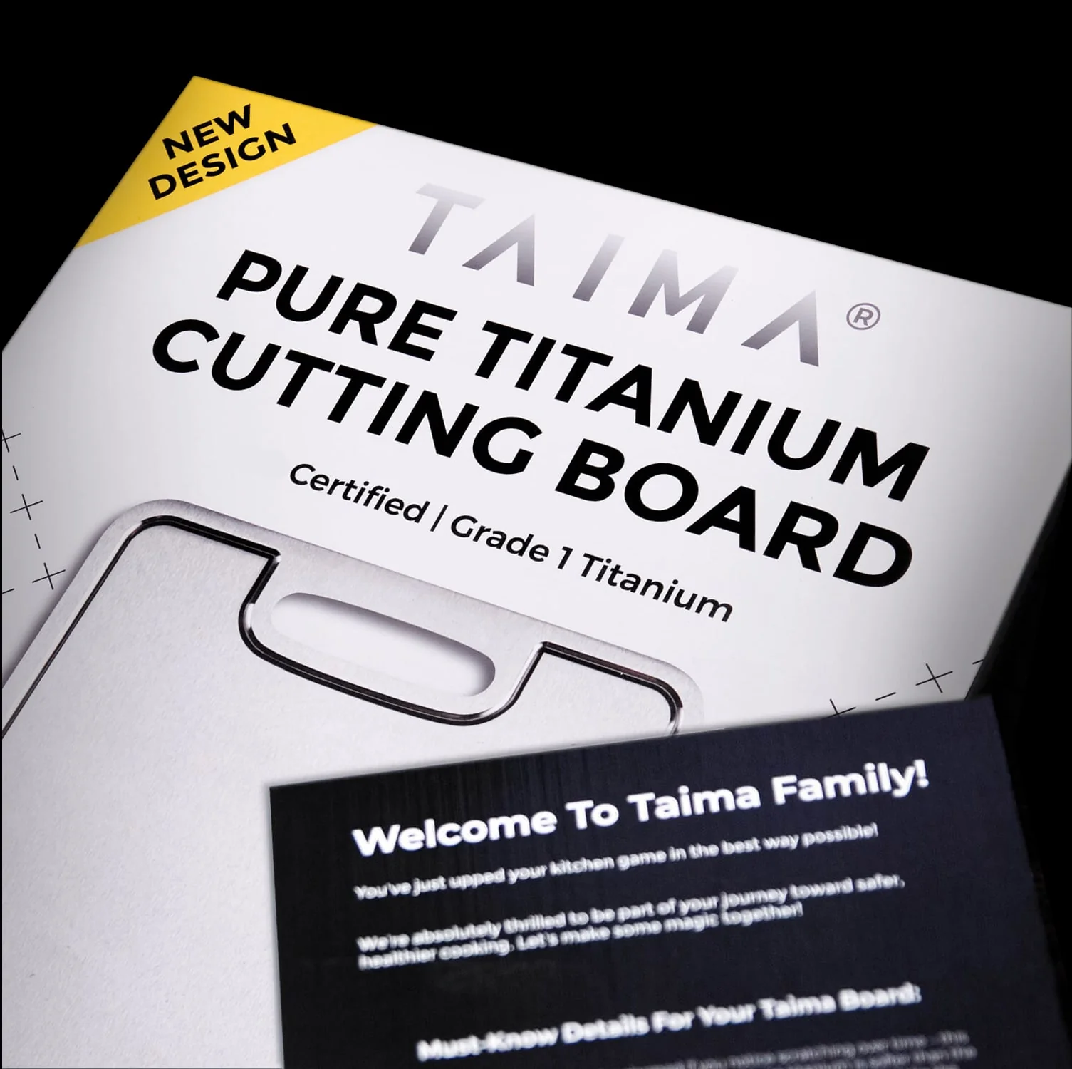 Certified Taima® Pure Titanium Cutting Board - V2 Updated Design - Image 12