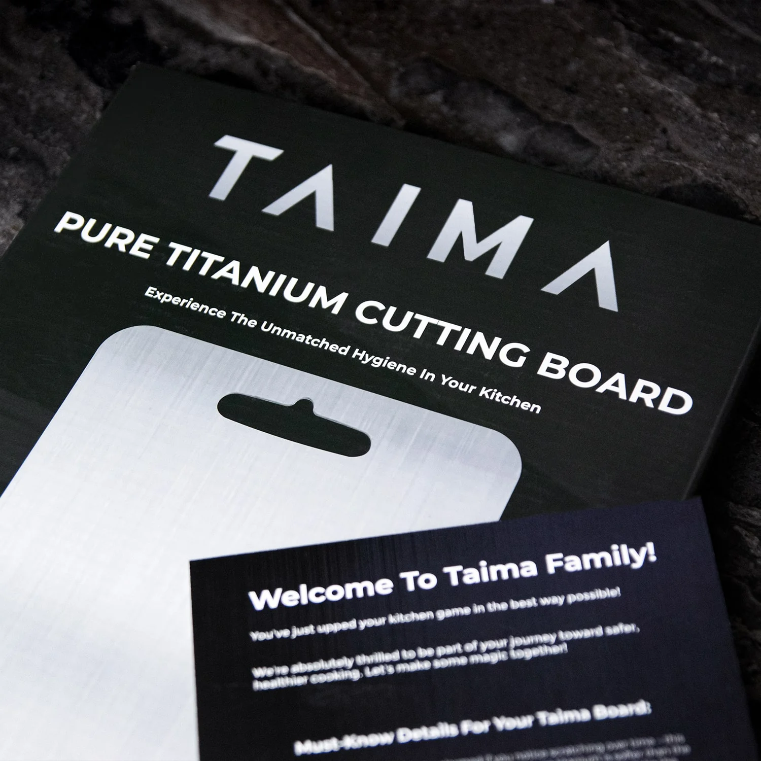 Original Taima™ 100% Pure Titanium Cutting Board + Mat + 5 Exclusive Guides - Image 11