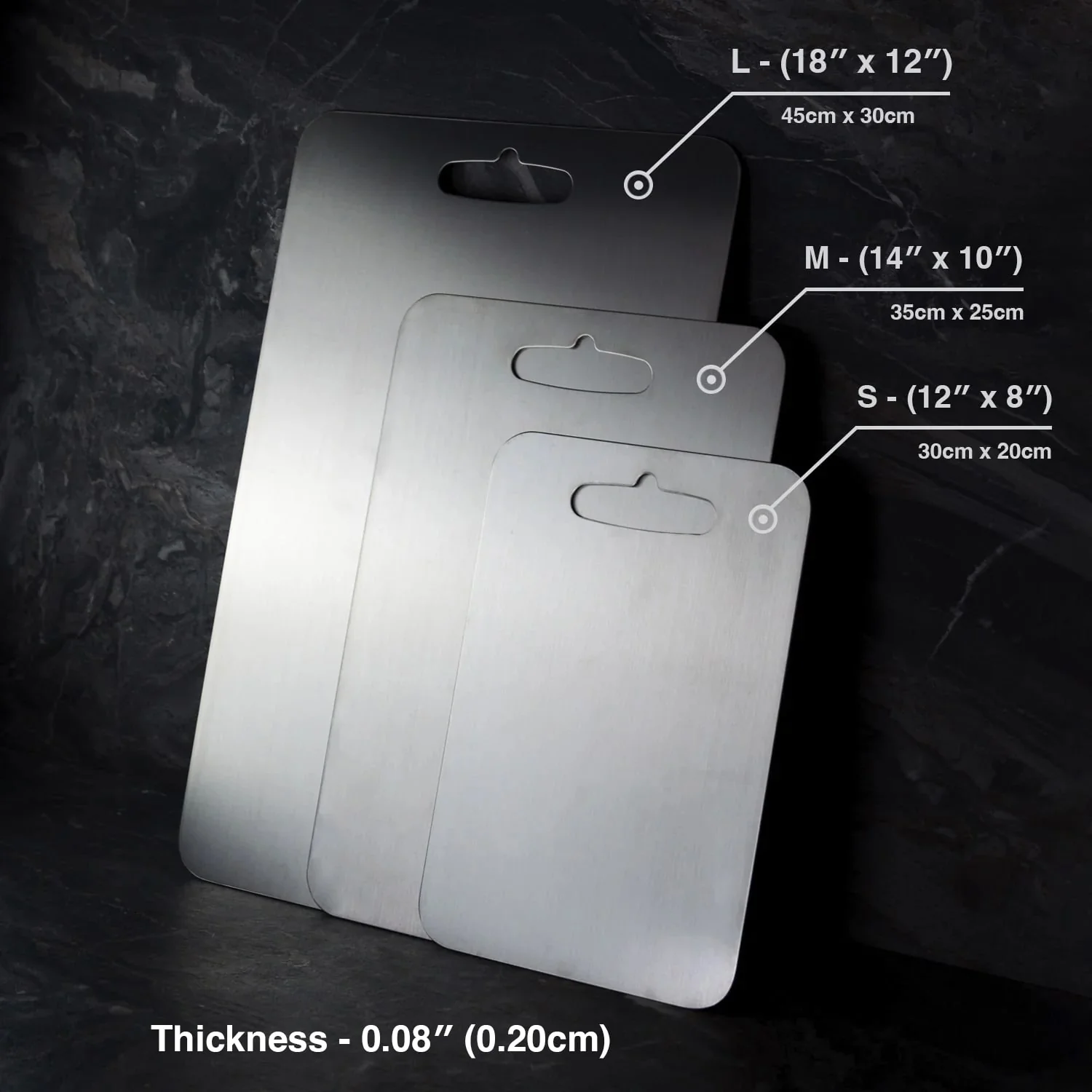 Original Taima™ 100% Pure Titanium Cutting Board + Mat + 5 Exclusive Guides - Image 5