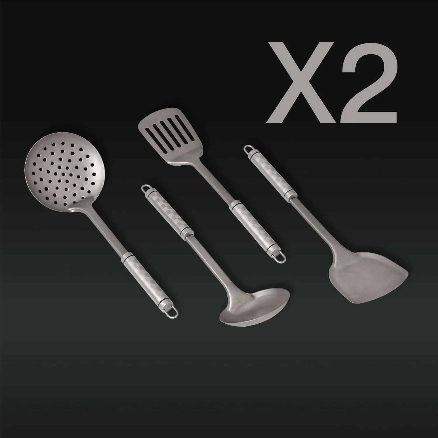 Pure Titanium Utensils Set (8 Piece)