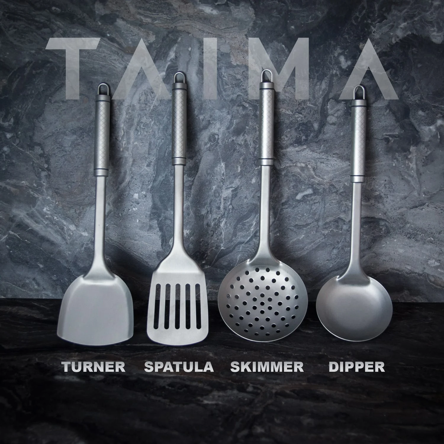 Taima® 100% Pure Titanium Spatula / Utensils. - Image 10